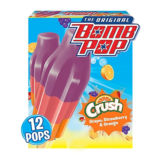 Bomb Pop Crush Ice Pops - 21 FZ