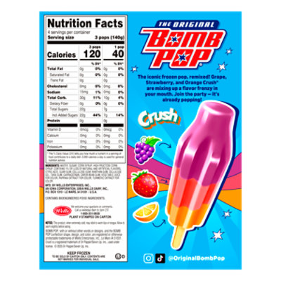 Bomb Pop Crush Ice Pops - 21 FZ - Image 3