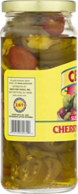 Cento Regular Sliced Hot Cherry Peppers In Oil - 12 OZ - Image 3