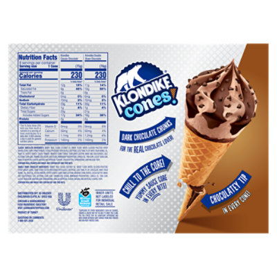 Klondike Ice Cream Cone Chocolate Double Chocolate - 8 Count - Image 7