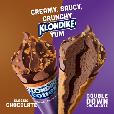 Klondike Ice Cream Cone Chocolate Double Chocolate - 8 Count - Image 6
