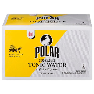 Polar Diet Tonic Water Cans - 6-7.5 FZ - Image 3