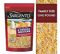 Sargento Off The Block Mexican Shredded Cheese - 16 OZ