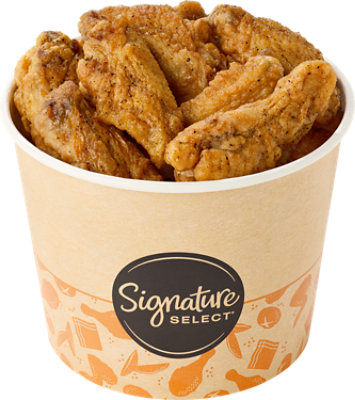 Deli Chicken Wing Dings Bucket Hot - Each - Image 1