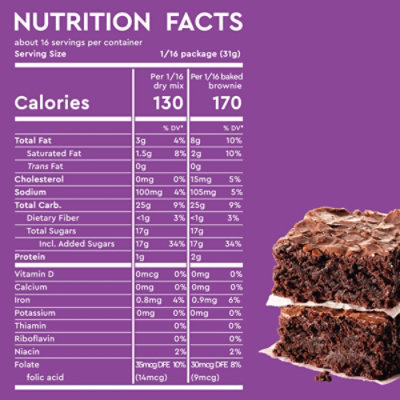 Duncan Hines Signature Double Fudge Brownie Mix - 17.6 Oz - Image 4