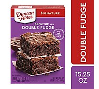Duncan Hines Signature Double Fudge Brownie Mix - 17.6 Oz