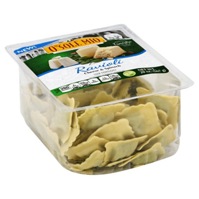 O Sole Mio Cheese & Spinach Ravioli - 20 OZ - Image 1