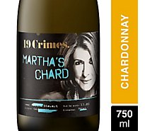 19 Crimes Martha Stewart Chardonnay Wine - 750 Ml