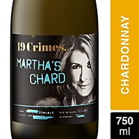 19 Crimes Martha Stewart Chardonnay Wine - 750 Ml - Image 1