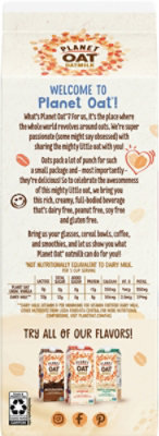 Planet Oat Unsweetened Vanilla Oatmilk - 52 Oz - Image 5