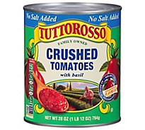 Tuttorosso Crushed Tomato Basil - 28 OZ