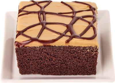 Cake Slice Chocolate W/pnut Btr - EA - Image 1
