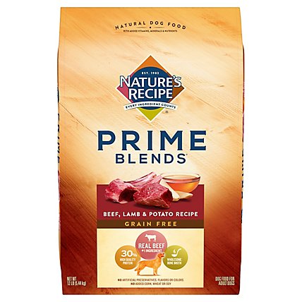 Natures Recipe Prime Blends Beef Lamb And Potato - 12 LB - Image 3