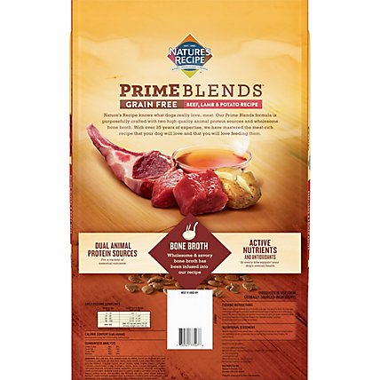 Natures Recipe Prime Blends Beef Lamb And Potato - 12 LB - Image 5