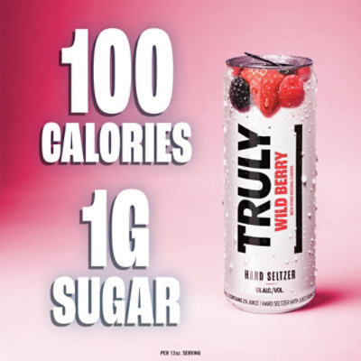 TRULY Wild Berry Hard Seltzer In Cans - 12-12 Oz - Image 2