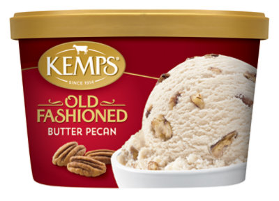 Kemps Old Fashioned Butter Pecan Ice Cream - 48 Oz - Image 1