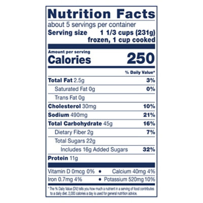 Birds Eye Voila Family Size Sweet And Sour Chicken - 42 OZ - Image 4