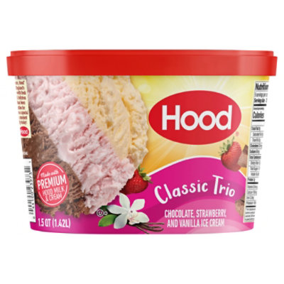 Hood Classic Trio Ice Cream - 1.5 Quart - Image 3