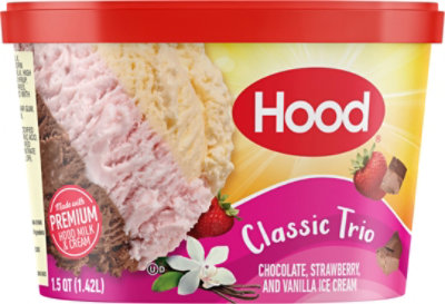 Hood Classic Trio Ice Cream - 1.5 Quart - Image 6