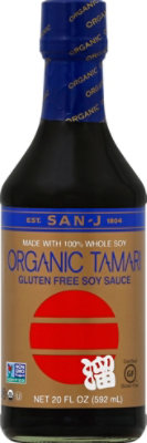 San J Sauce Soy Tamari - 20 FZ - Image 1