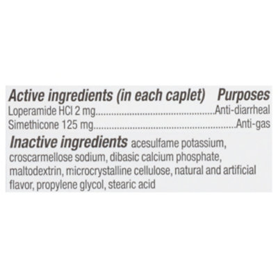 Signature Select/Care Anti Diarrheal Anti Gas Caplets - 24 CT - Image 3