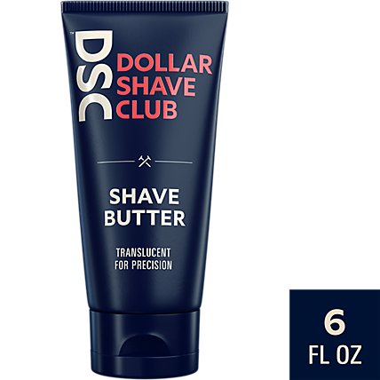 Dollar Shave Club Shave Butter Translucent - 6 Fl. Oz. - Image 1
