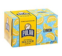 Polar Lemon Seltzer Cans - 6-7.5 FZ