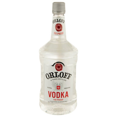 Orloff Regular 100 Proof Vodka Domestic Plastic Bottle 1.75lt