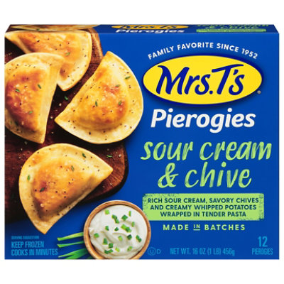 Mrs T Sour Cream & Chive Pierogies - 16 OZ - Image 3