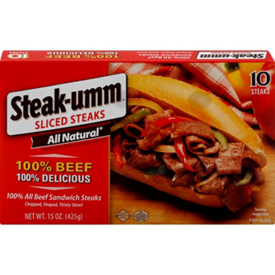 Steak-umm Sandwich Steaks - 15 OZ - Image 3