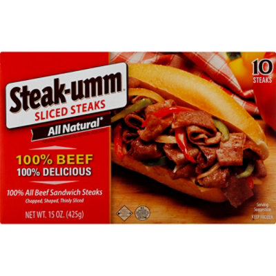 Steak-umm Sandwich Steaks - 15 OZ - Image 2