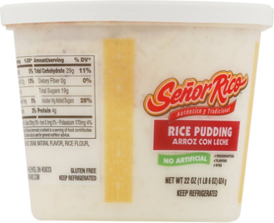 Senor Rico Rice Pudding - 22 Oz - Image 6