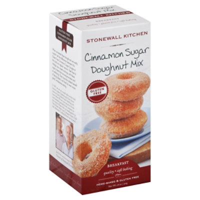 Stonewall Kitchen Doughnut Mix Cinnamon Sugar Gluten Free - 18 Oz - Image 1