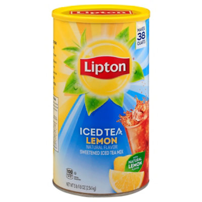 Lipton Lemon Iced Tea 38 Quarts - 89.8 OZ - Randalls