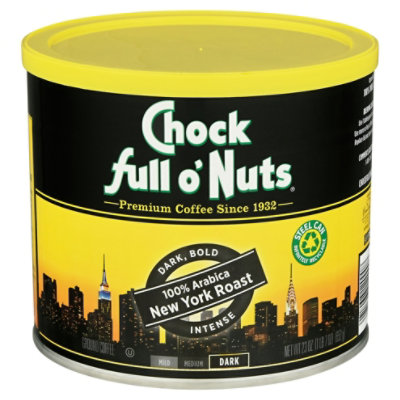 Chock Full Of Nuts New York Roast Ground Coffee - 23 OZ - Image 2