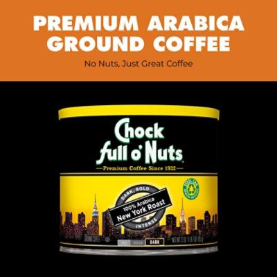 Chock Full Of Nuts New York Roast Ground Coffee - 23 OZ - Image 5