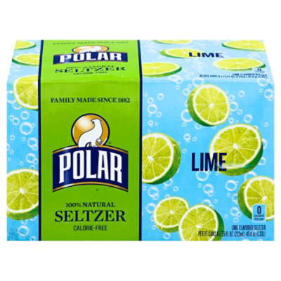 Polar Lime Seltzer Cans - 6-7.5 FZ - Image 3