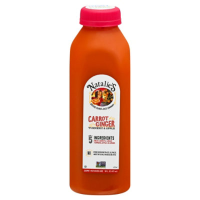 Natalies Orchid Island Juice Company Carrot Ginger Juice - 16 Oz. - Image 3