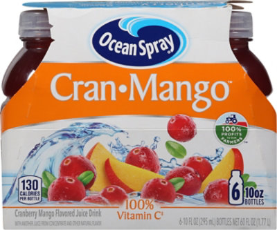 Ocean Spray Cranberry Mango Juice Pack - 6-10 Fl. Oz. - Image 6