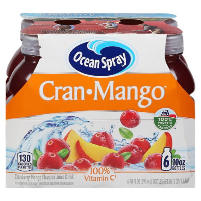 Ocean Spray Cranberry Mango Juice Pack - 6-10 Fl. Oz. - Image 1