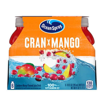 Ocean Spray Cranberry Mango Juice Pack - 6-10 Fl. Oz. - Image 2