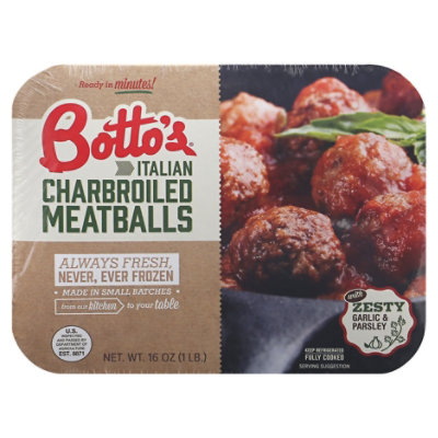 Bottos Italian Meatballs - 16 OZ - Image 3