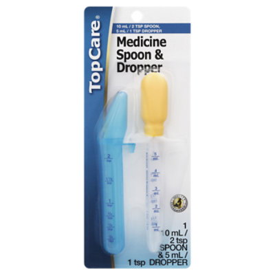 TopCare Medicine Dropper And Spoon - Each - Image 1