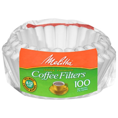 Mel White Basket Filter - 100 CT - Image 1