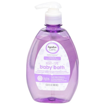 Signature Select/Care Baby Bath Night Time - 13.6 Fl Oz - Image 3