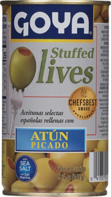 Goya Olives Stuffed W/tuna - 5.25 OZ - Image 5