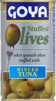 Goya Olives Stuffed W/tuna - 5.25 OZ - Image 2