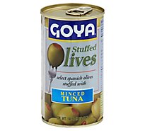 Goya Olives Stuffed W/tuna - 5.25 OZ