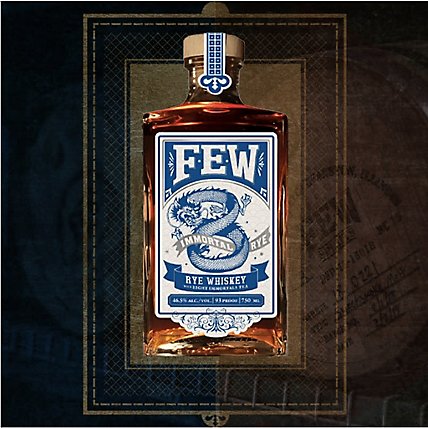 Few 8yr Immortal Rye Whiskey - 750 ML - Image 2