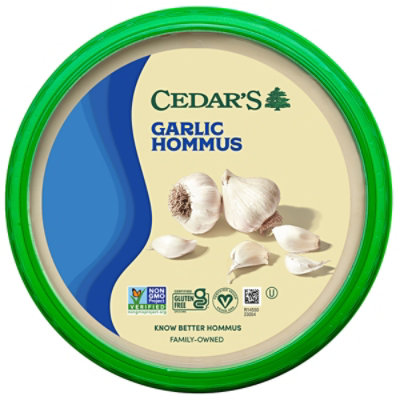 Cedars Roasted Eggplant Hummus - 8 Oz - Image 6